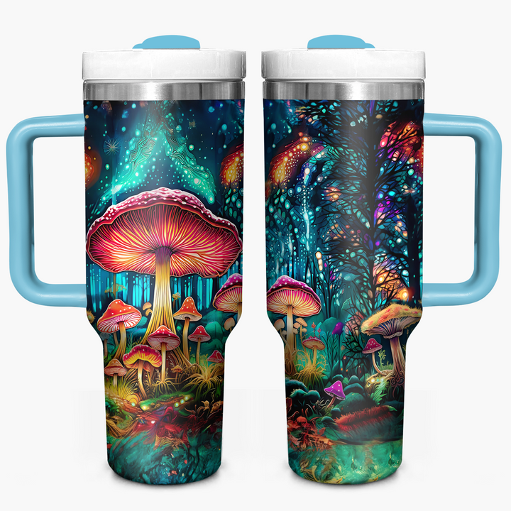 Mushroom Magic - Tumbler with Handle - NCU0TT017