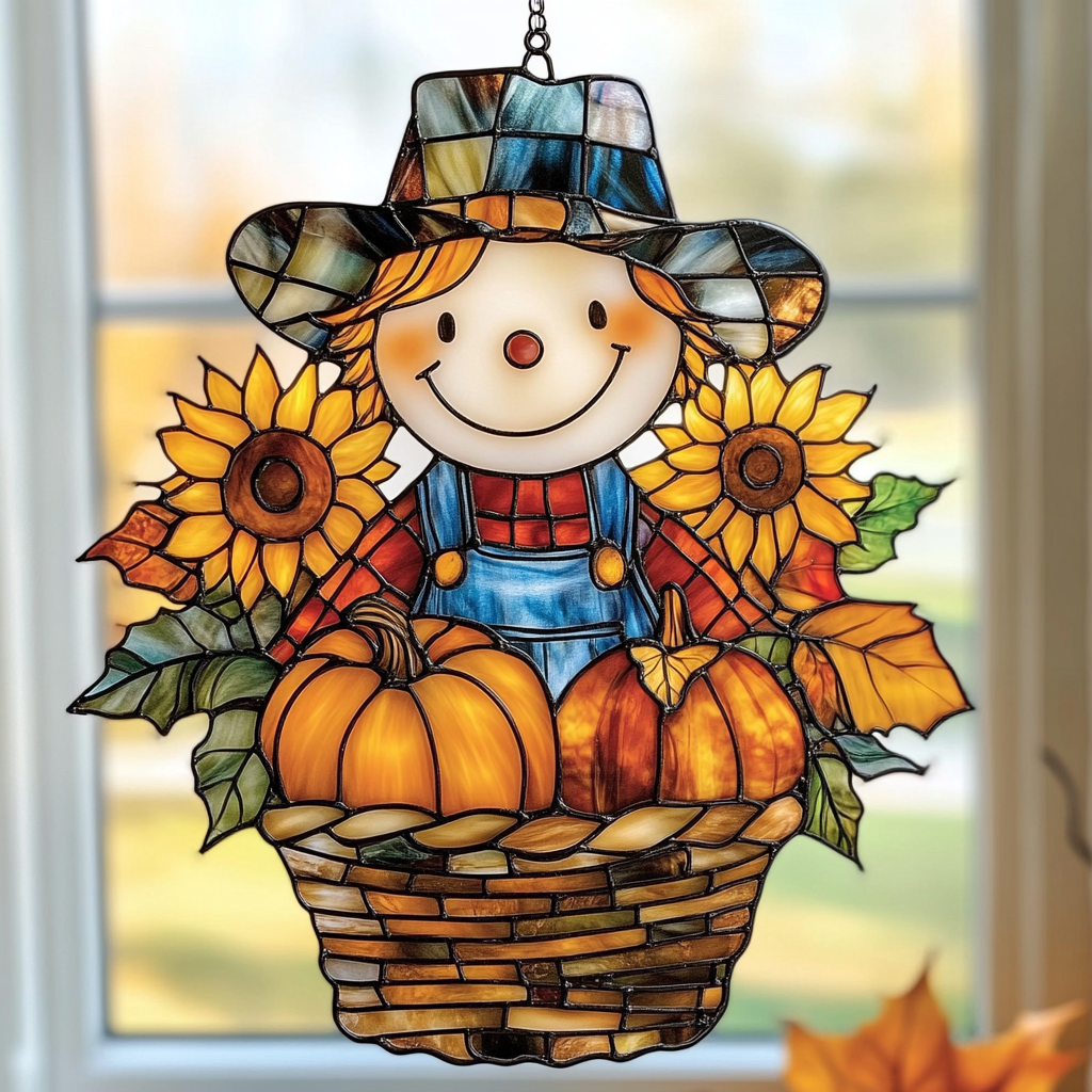 Harvest Blessings Glow - Window Hanging Suncatcher NCU0PD175