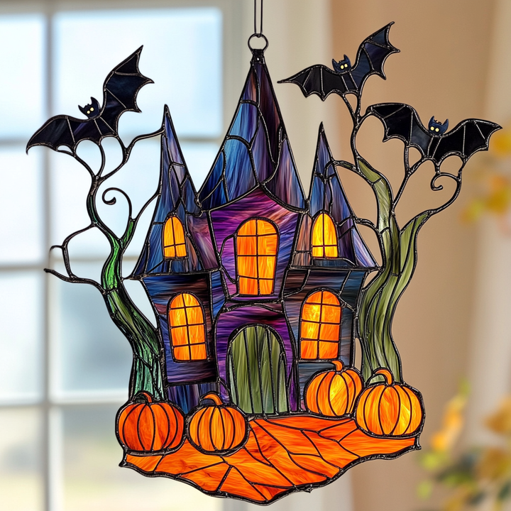 Spooky Halloween Night - Window Hanging Suncatcher NCU0PD097