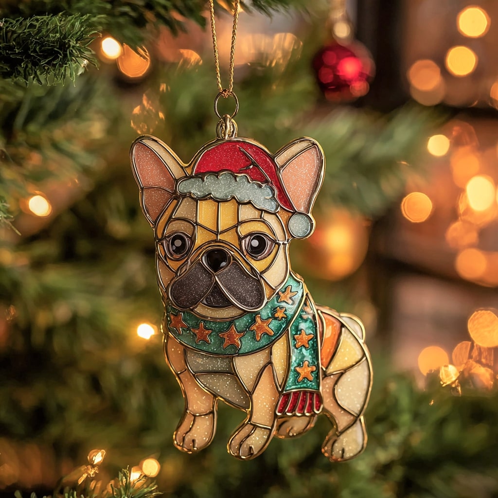 Holiday Tail Mica Ornament NCU0NL144