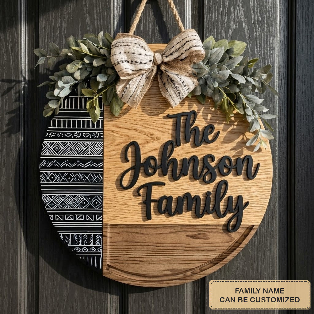 Homestead Personalized Custom Door Sign AGC0VL040