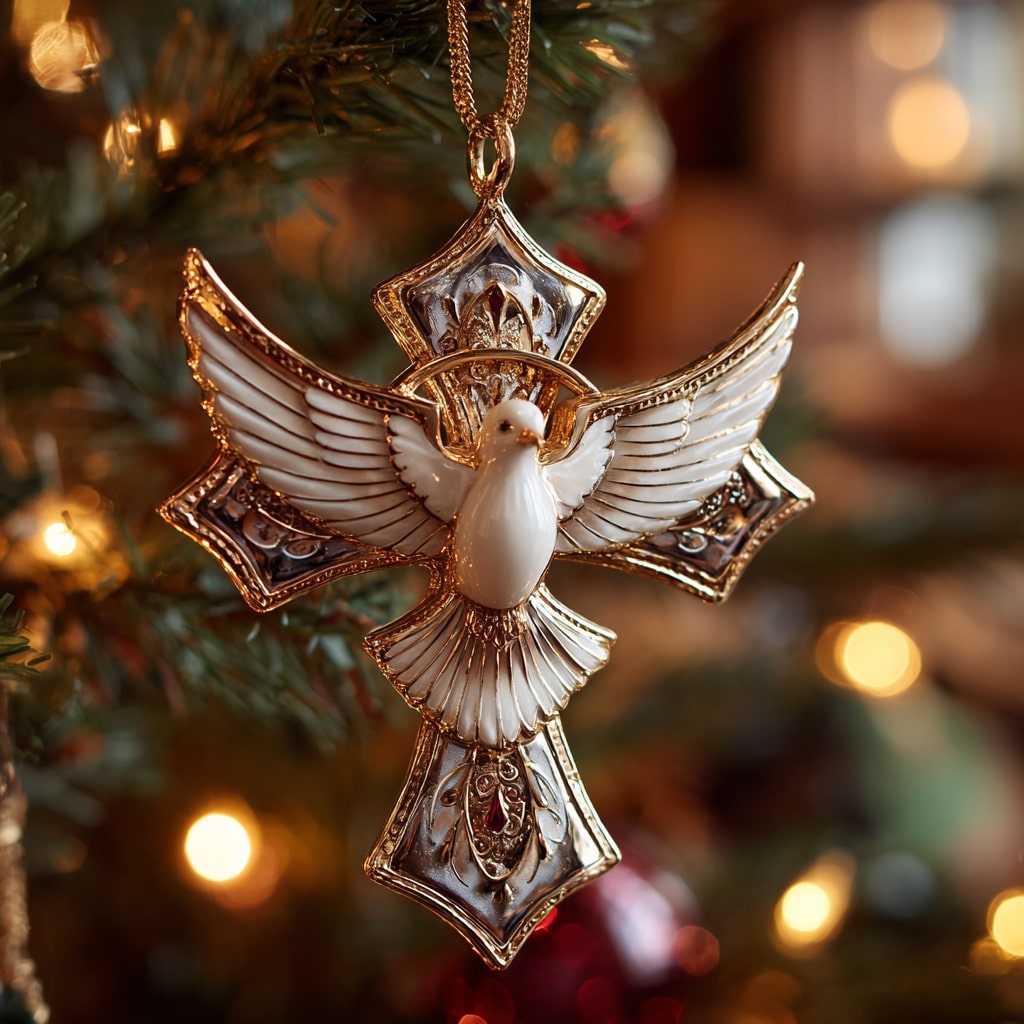 Hope & Love Mica Ornament NCU0NL171