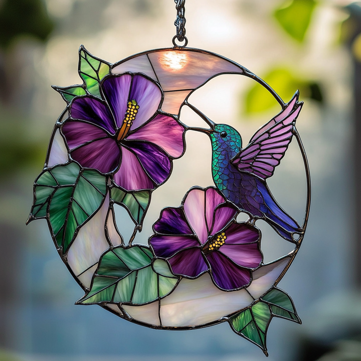 Hummingbird Serenade - Window Hanging Suncatcher NCU0TH007