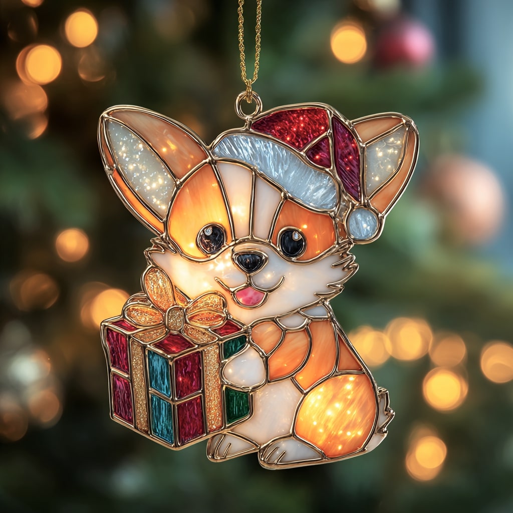 Jolly Dog Mica Ornament NCU0NL147