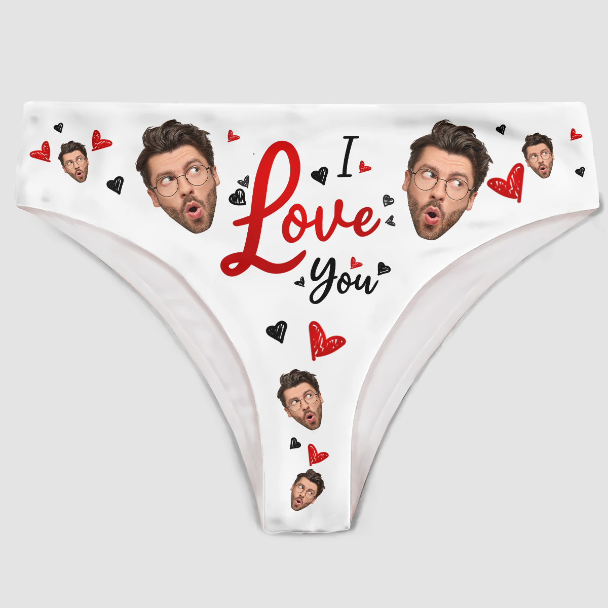 I Love You Baby - Personalized Custom Women's Briefs - Gift For Couple, Girlfriend
