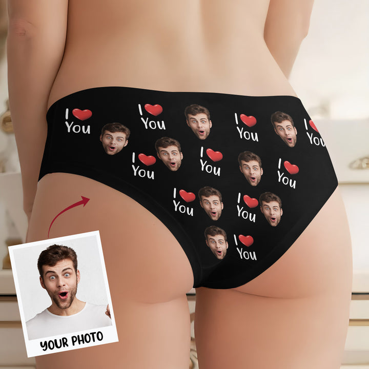 Your Hole Is My Goal - Personalized Custom Women's Briefs - Gift For Couple, Girlfriend, Wife
