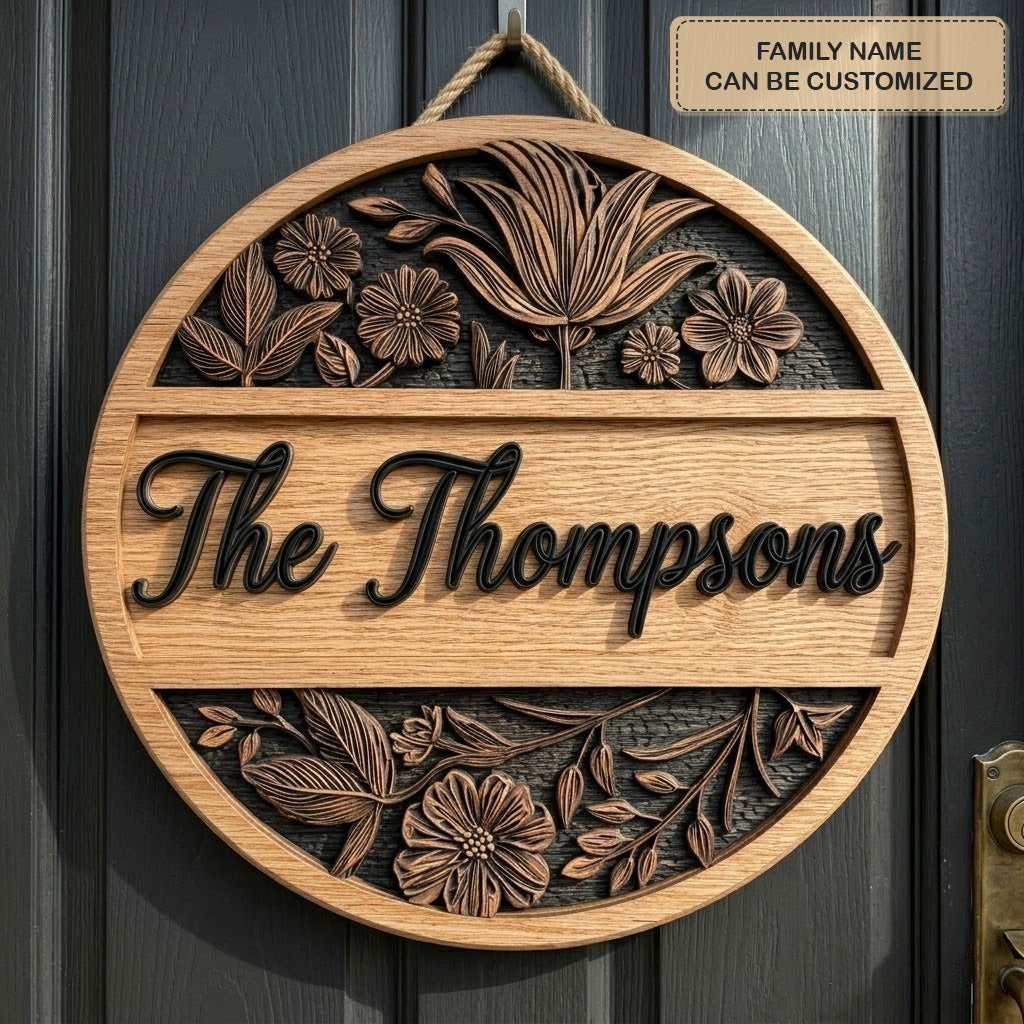 Meadowmark Personalized Custom Door Sign AGC0VL043