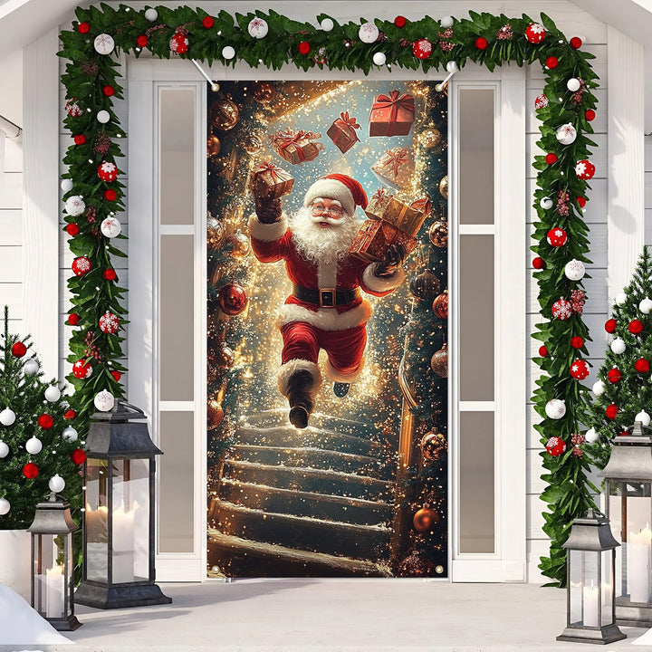 Merry Santa Moments Door Cover NCU0DV097
