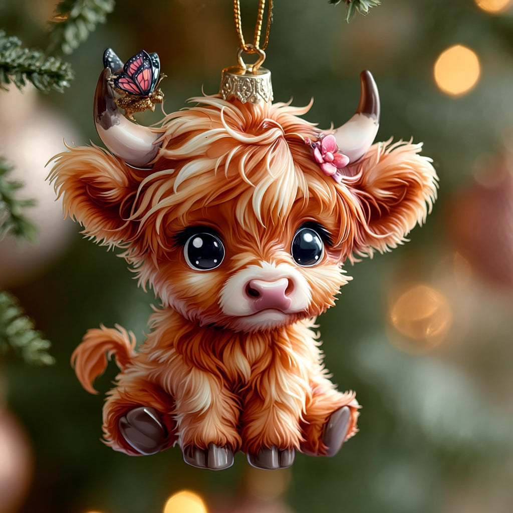 Merry Blossom Mica Ornament NCU0HT051