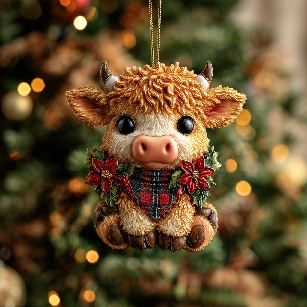 Merry Highland Spirit Mica Ornament NCU0DH196