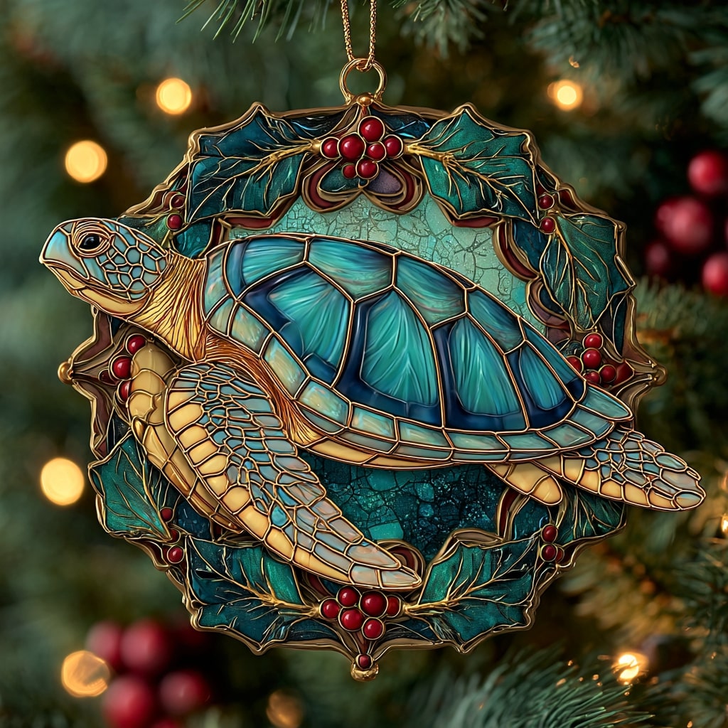 Merry Shell Mica Ornament NCU0NL122