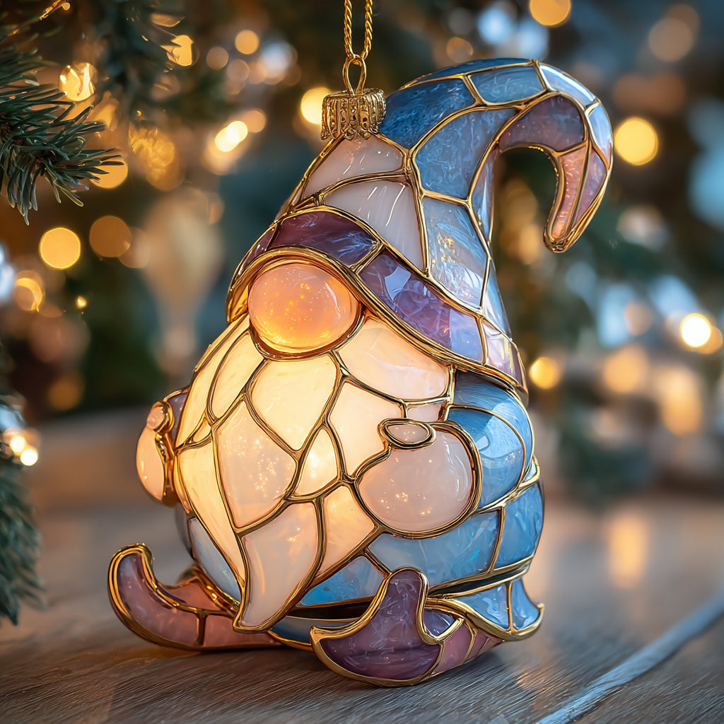 Midnight Prism Gnome Mica Ornament NCU0HT069