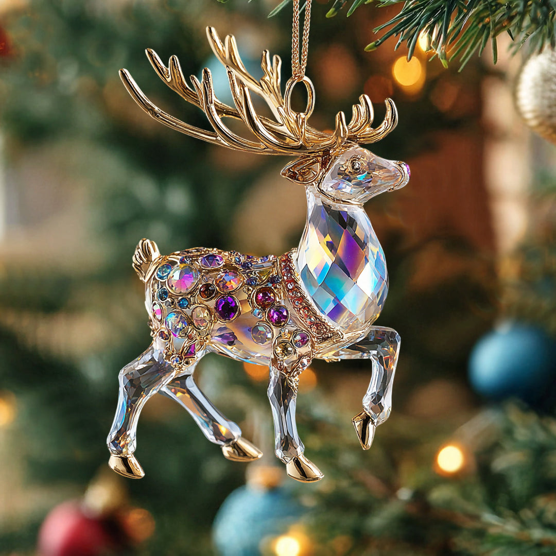 Moonlit Gem Mica Ornament NCU0NL196