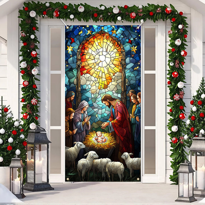 Nativity Door Cover NCU0DV106