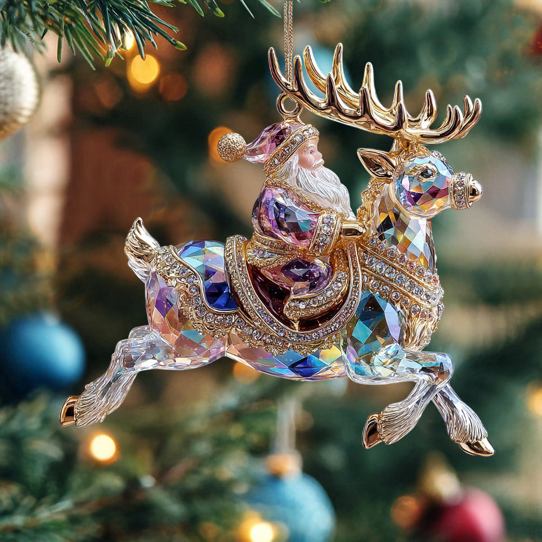 Noel Crystal Mica Ornament NCU0NL198