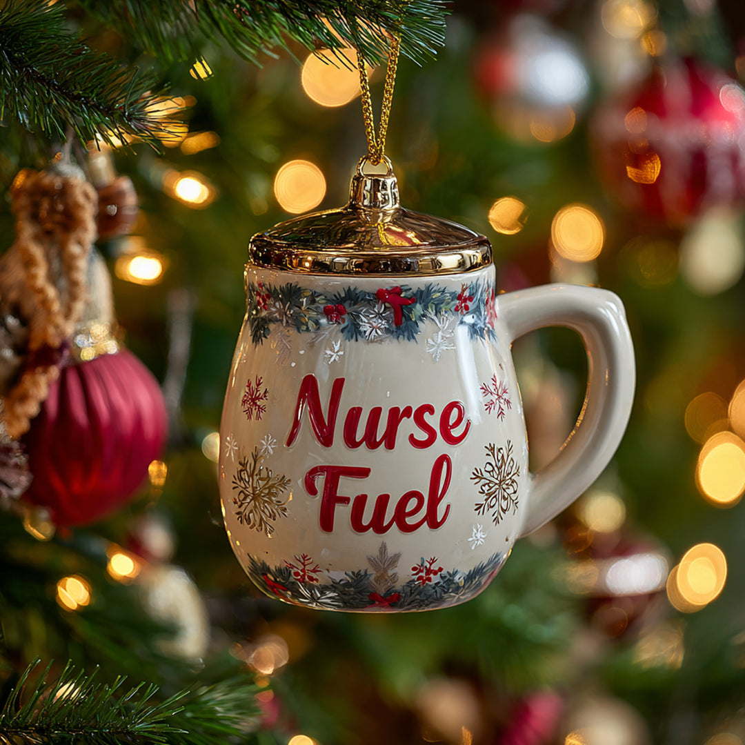 Nurse Fuel  Mica Ornament NCU0NL83