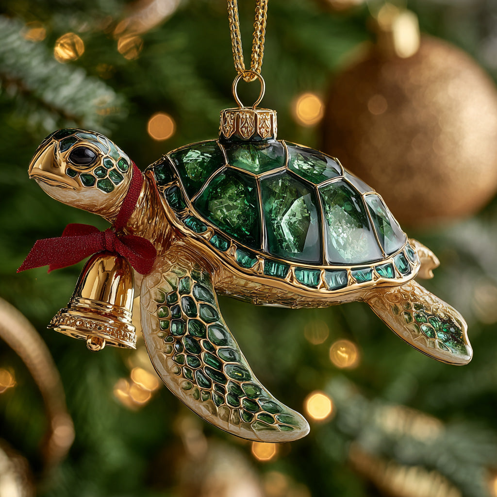 Ocean Ringing Mica Ornament NCU0DH209