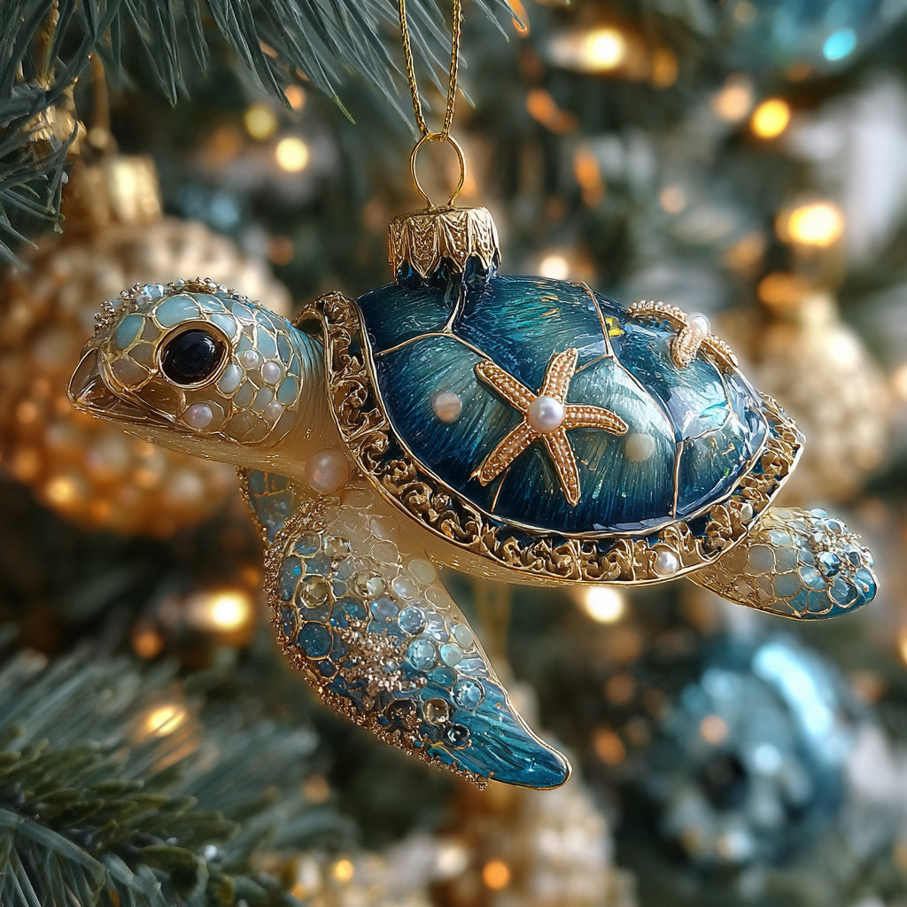 Pearl Tide Mica Ornament NCU0HT090