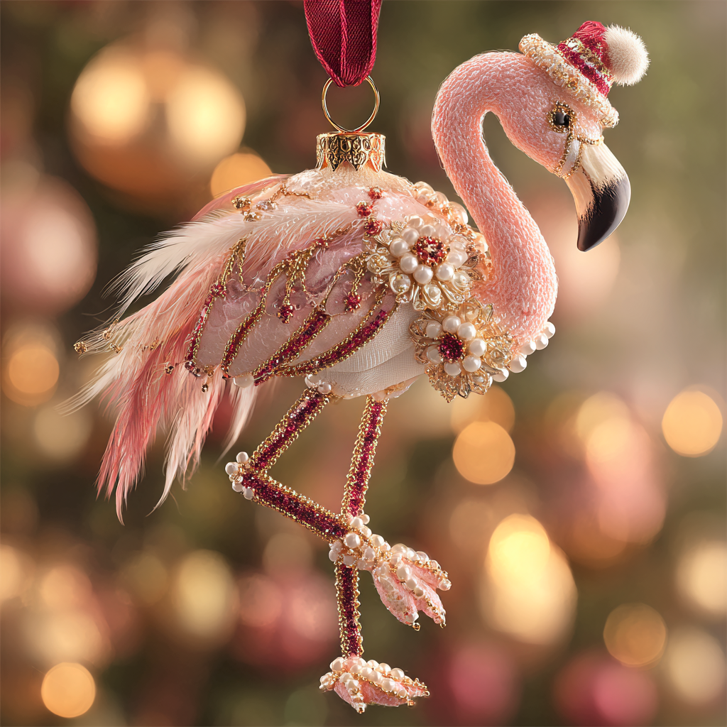 Pink Paradise Mica Ornament NCU0NL201