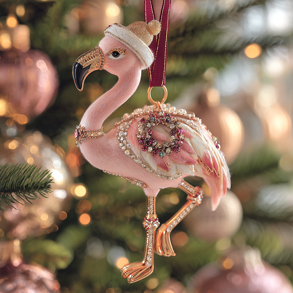 Pinky Charm Mica Ornament NCU0NL204