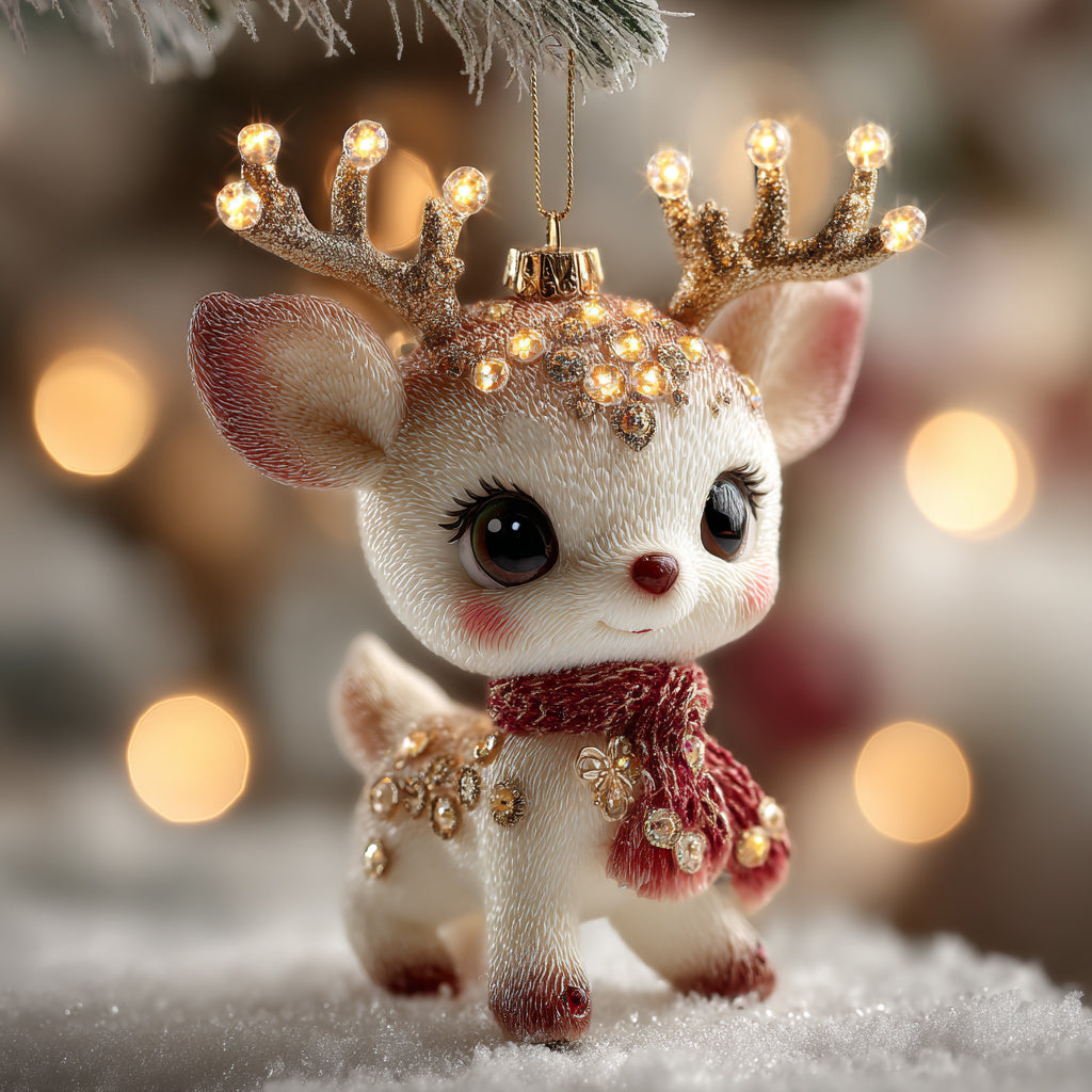 Reindeer Pal Mica Ornament NCU0HT111