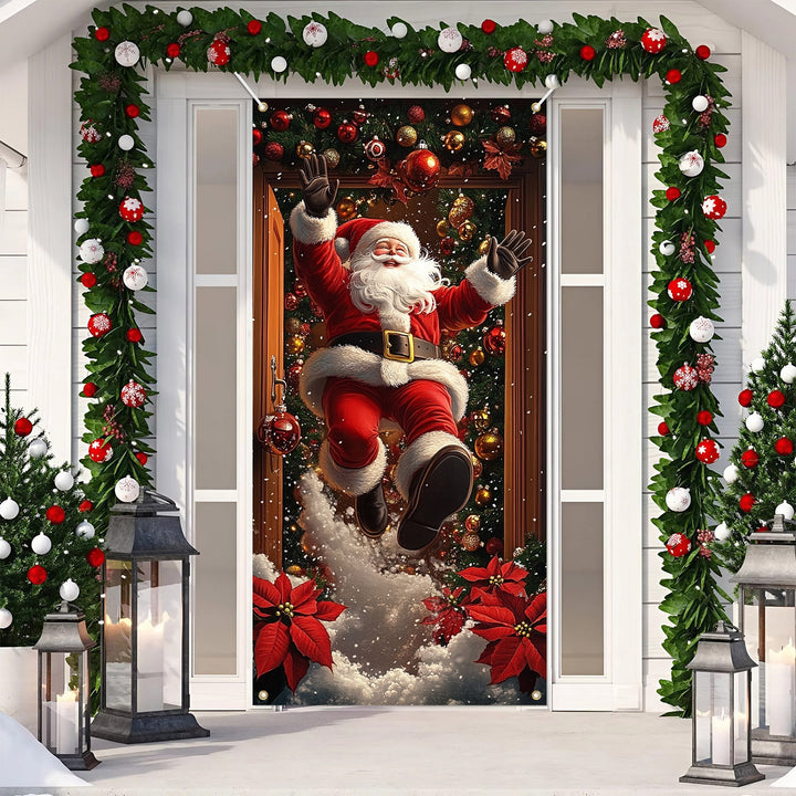 Santa Sleigh Ride Door Cover NCU0DV096