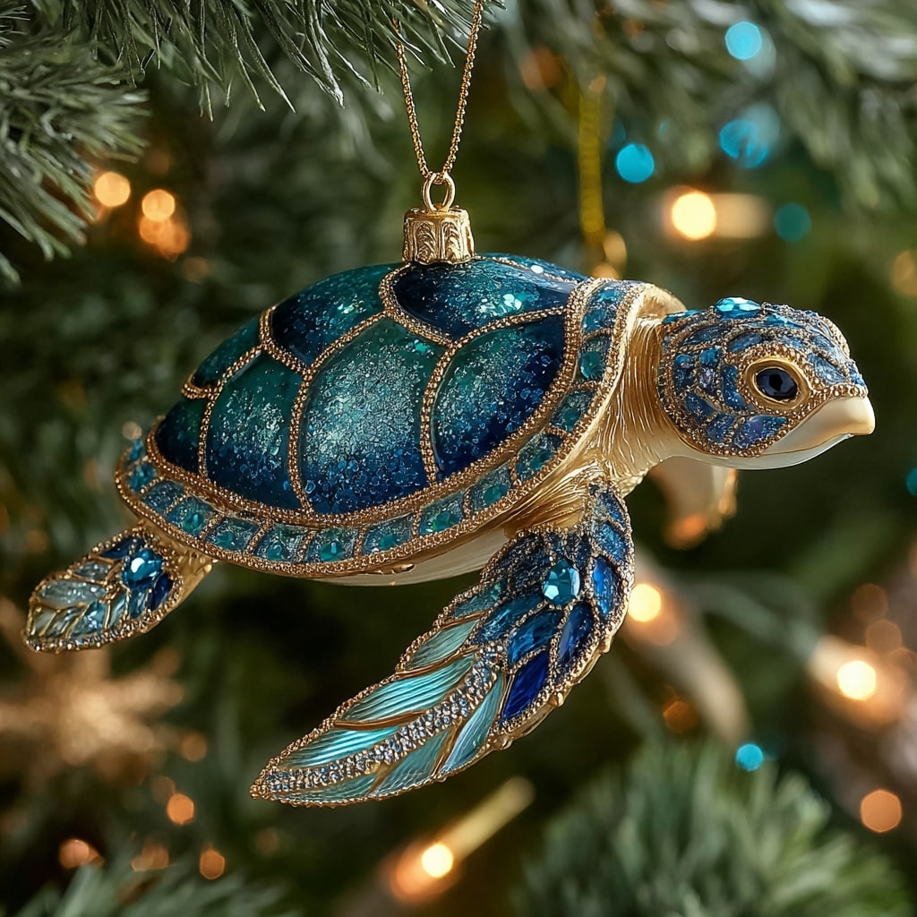 Sea Guardian Mica Ornament NCU0NL91