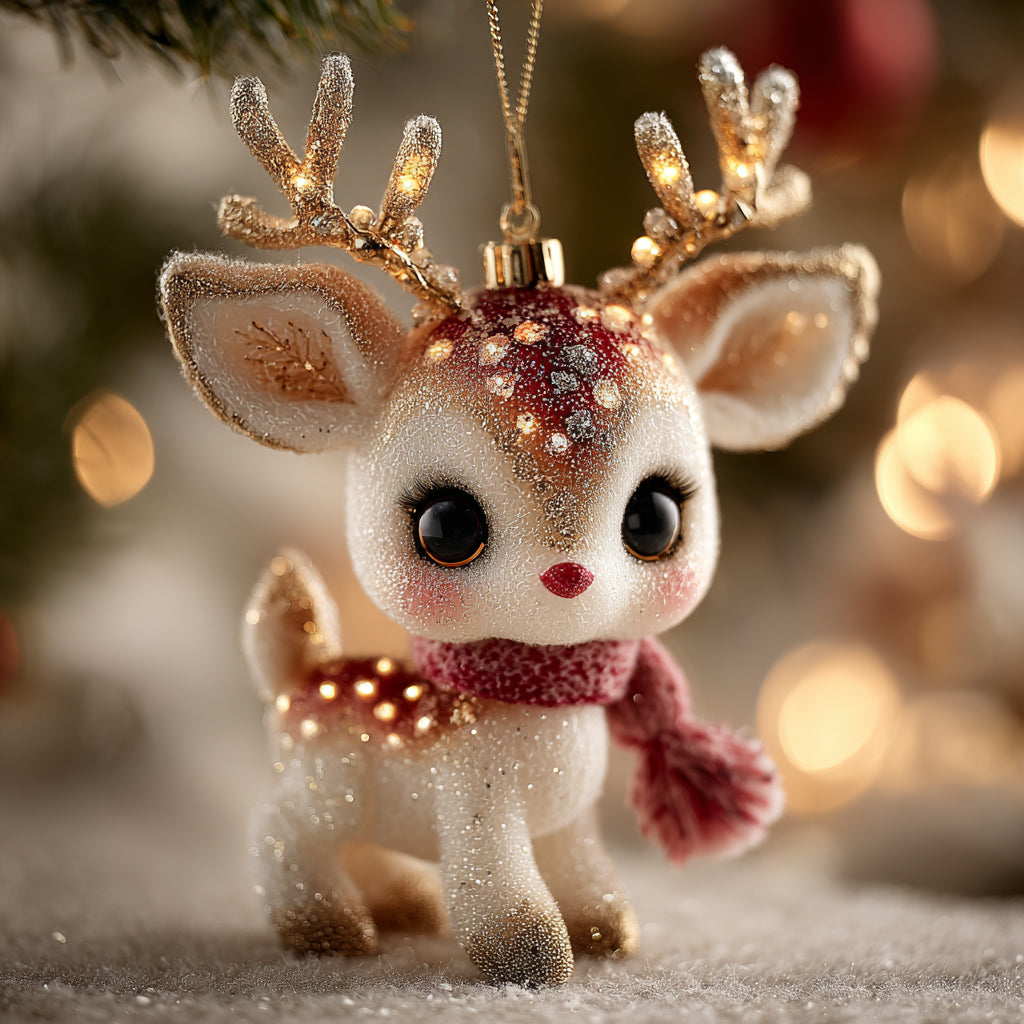 Shiny Antlers Mica Ornament NCU0HT110