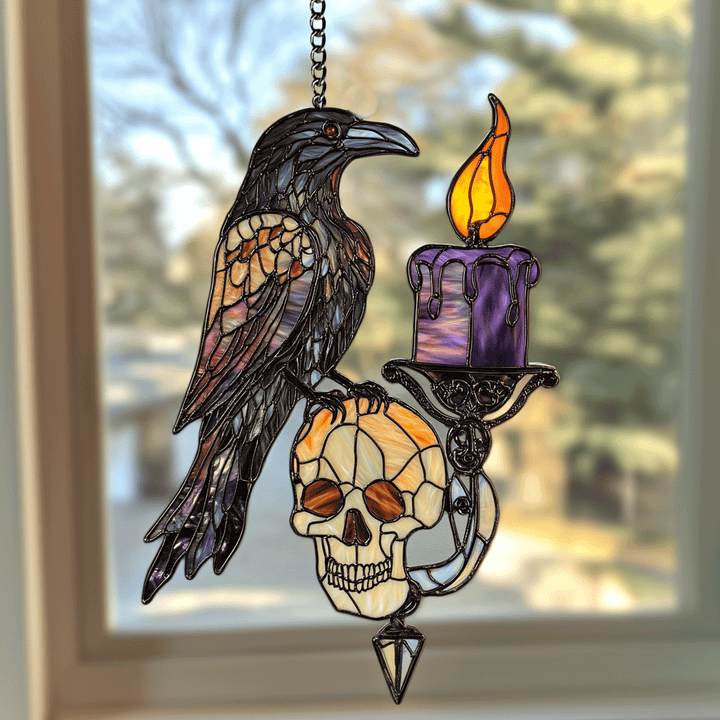 Spooky Halloween Night - Window Hanging Suncatcher NCU0PD097
