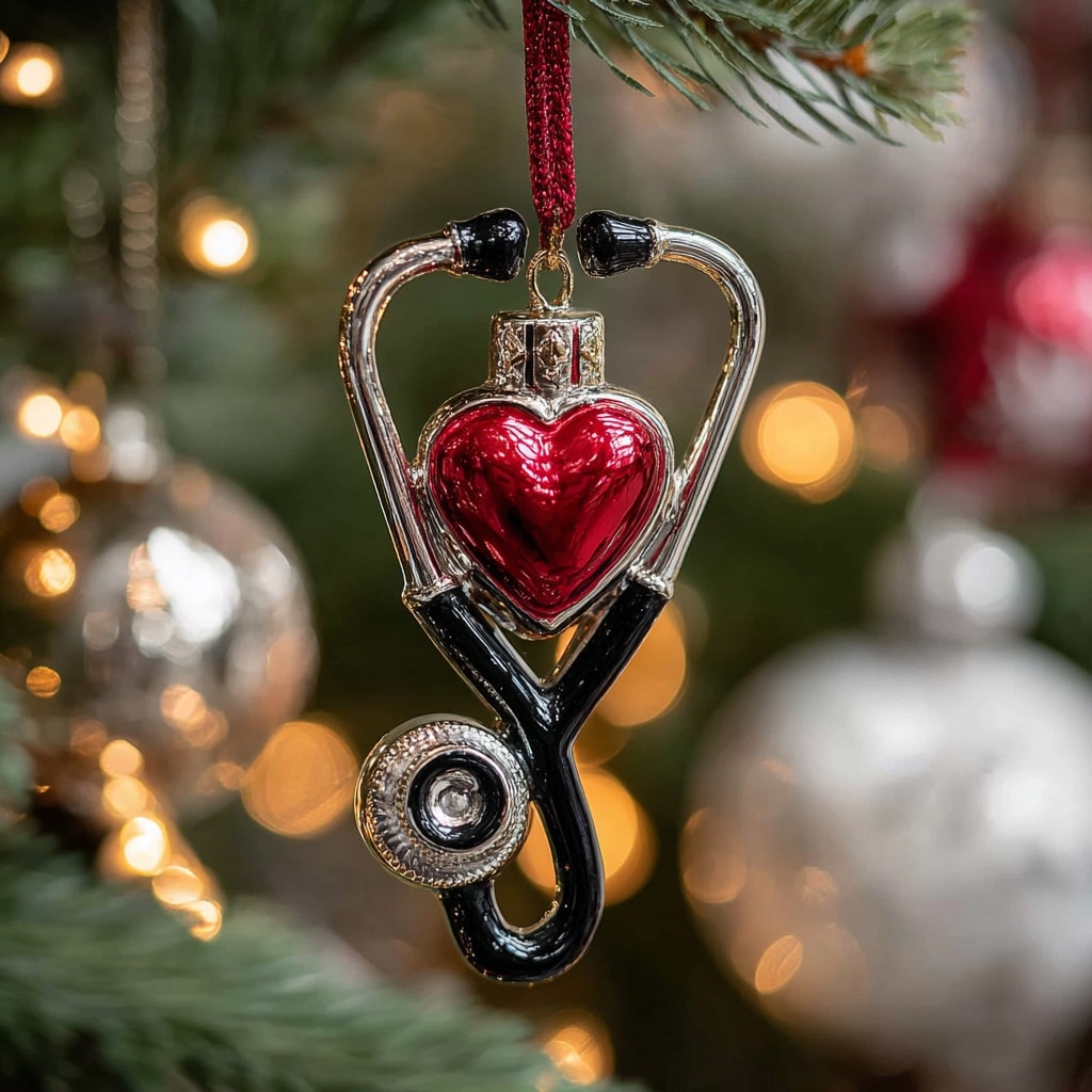 Stethoscope Dreams Mica Ornament NCU0NL84