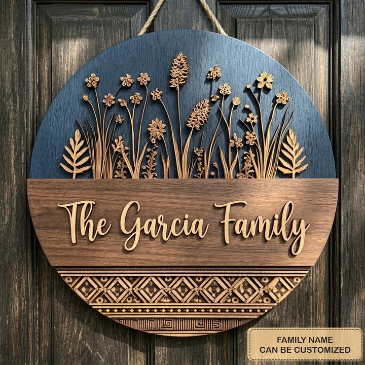 Thistlewood Personalized Custom Door Sign AGC0VL041
