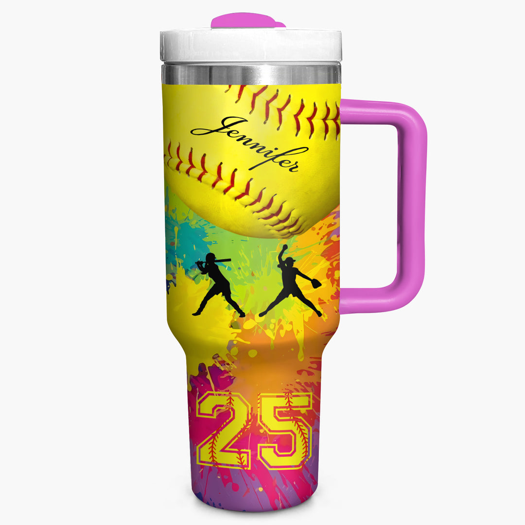 Pitch Perfect - Personalized Tumbler with Handle - NCU0TT015