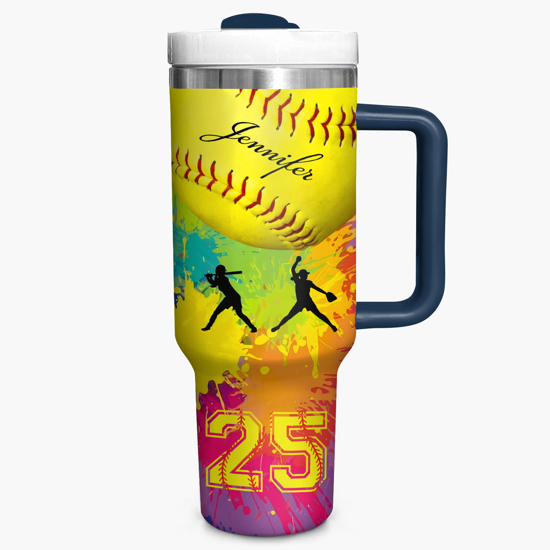 Pitch Perfect - Personalized Tumbler with Handle - NCU0TT015