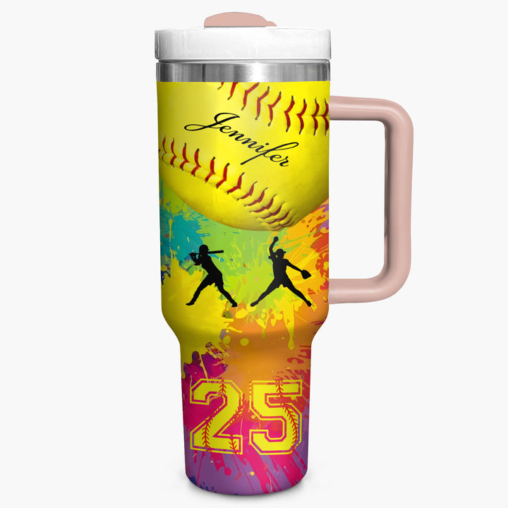 Pitch Perfect - Personalized Tumbler with Handle - NCU0TT015