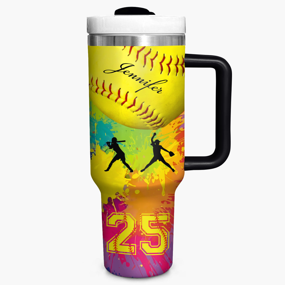 Pitch Perfect - Personalized Tumbler with Handle - NCU0TT015