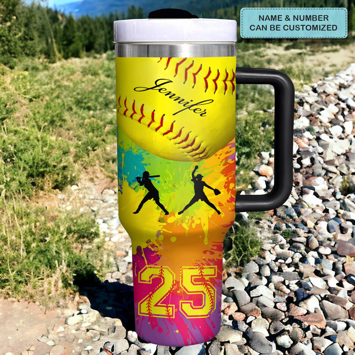 Pitch Perfect - Personalized Tumbler with Handle - NCU0TT015