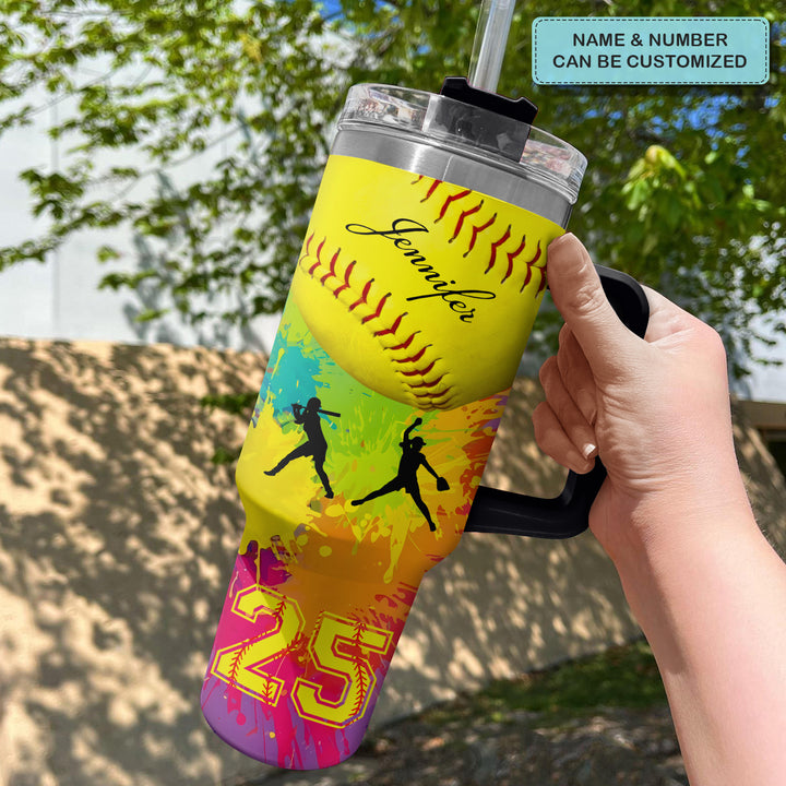 Pitch Perfect - Personalized Tumbler with Handle - NCU0TT015