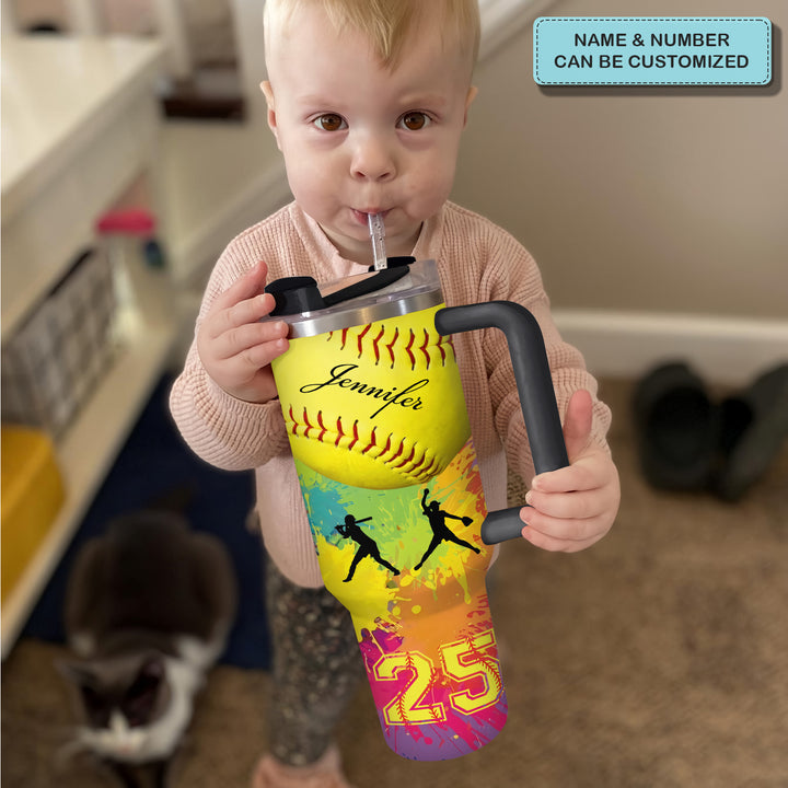 Pitch Perfect - Personalized Tumbler with Handle - NCU0TT015