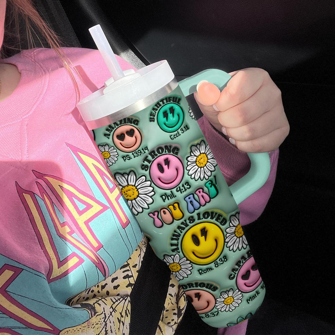 You Are Always Loved - Tumbler with Handle - NCU0LL005