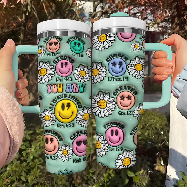 You Are Always Loved - Tumbler with Handle - NCU0LL005