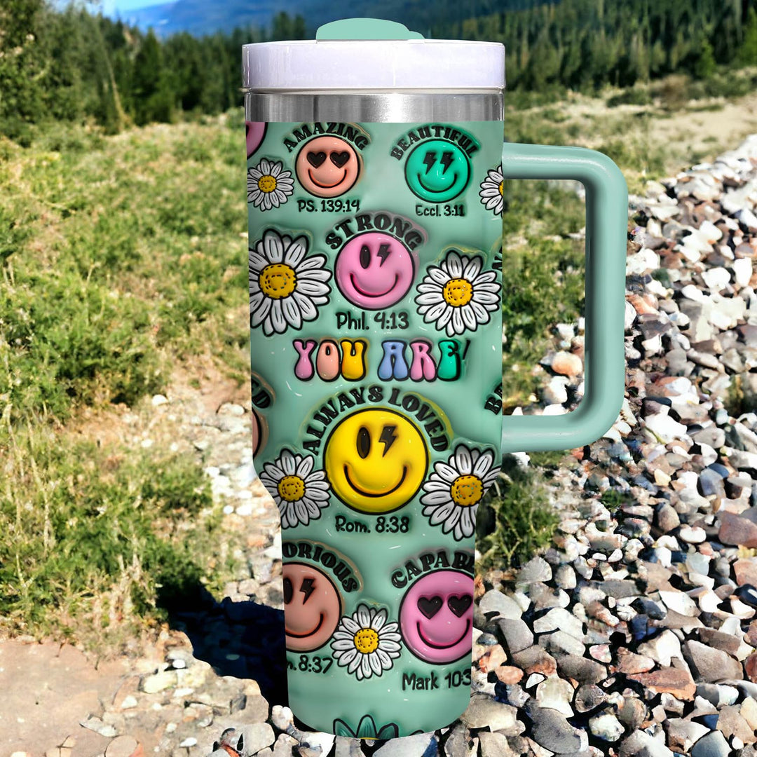 You Are Always Loved - Tumbler with Handle - NCU0LL005