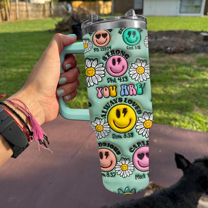 You Are Always Loved - Tumbler with Handle - NCU0LL005