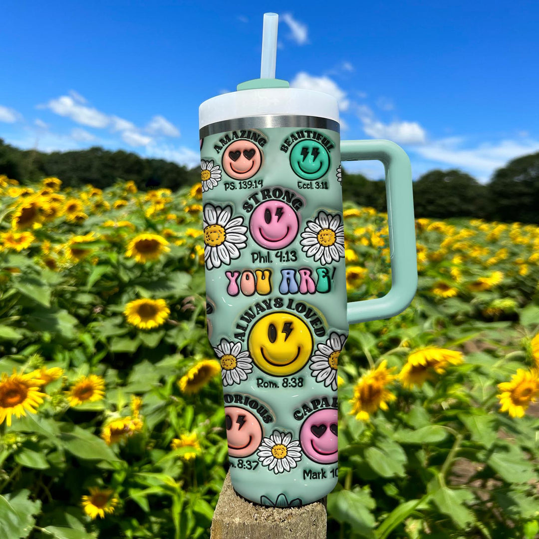 You Are Always Loved - Tumbler with Handle - NCU0LL005