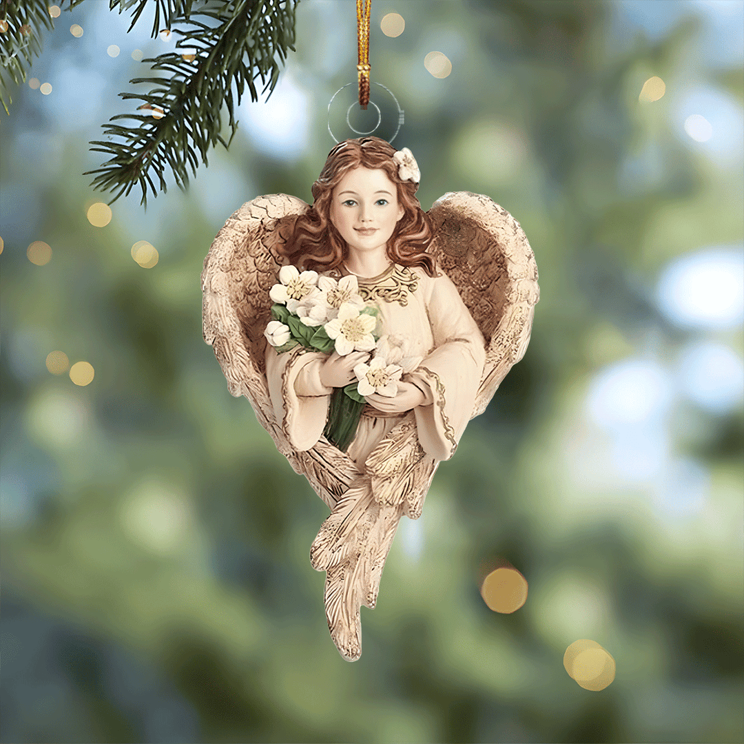 Angel Wings Mica Ornament  NCU0TL025