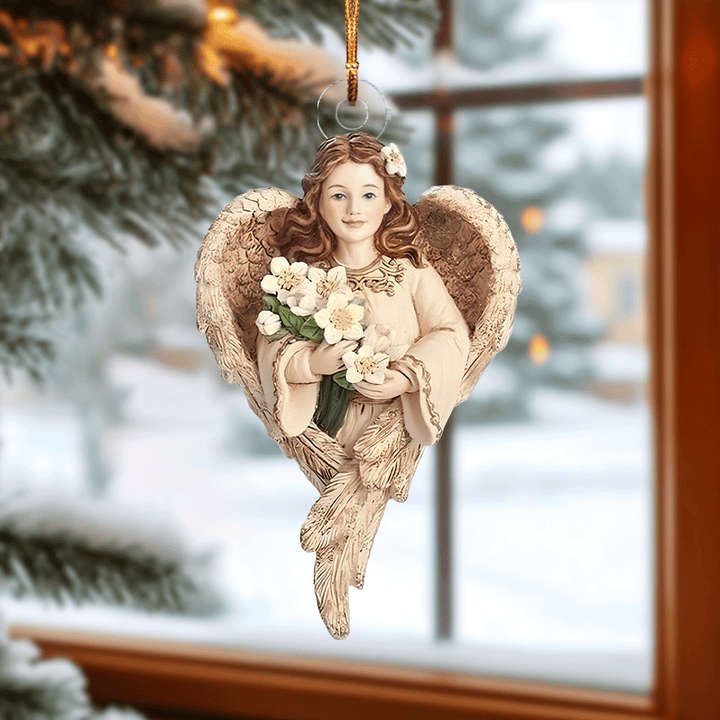 Angel Wings Mica Ornament  NCU0TL025