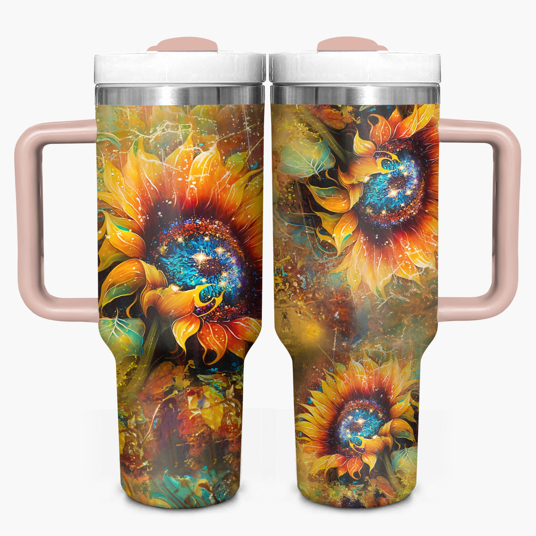 Sunburst Symphony - Tumbler With Handle - NCU0TL016