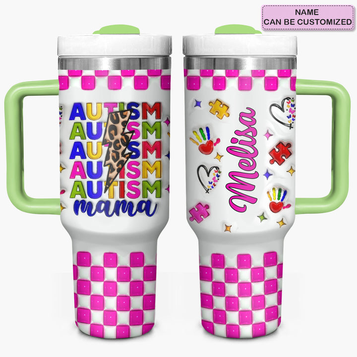 Amazing Mama - Personalized Tumbler with Handle - NCU0TL014