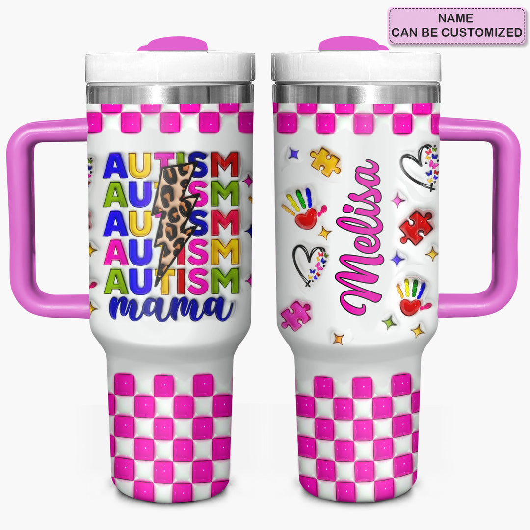 Amazing Mama - Personalized Tumbler with Handle - NCU0TL014