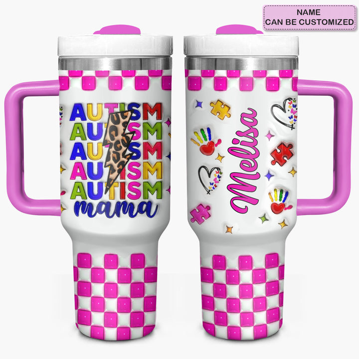 Amazing Mama - Personalized Tumbler with Handle - NCU0TL014