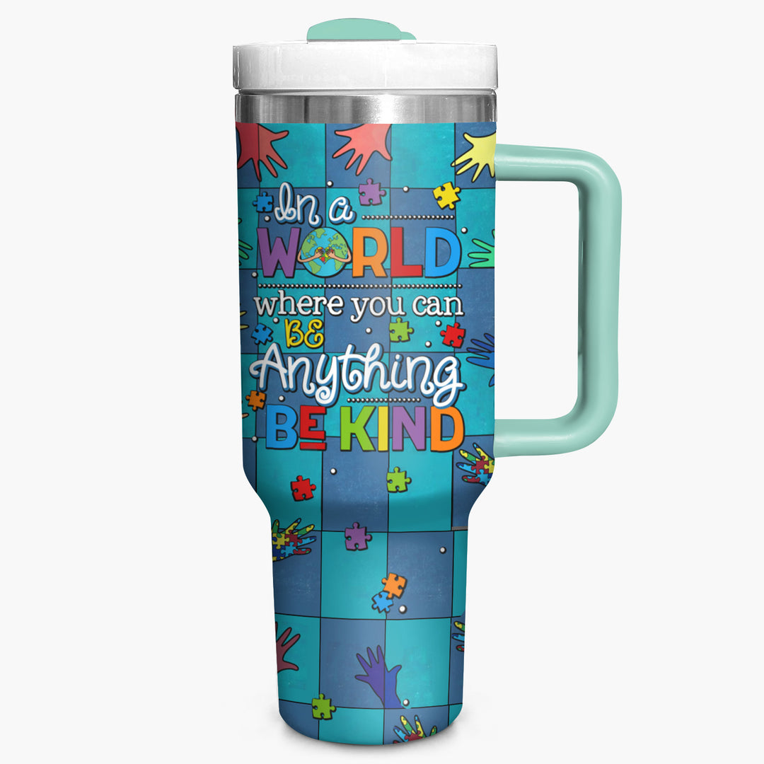 Be Kind - Tumbler with Handle - NCU0TL004